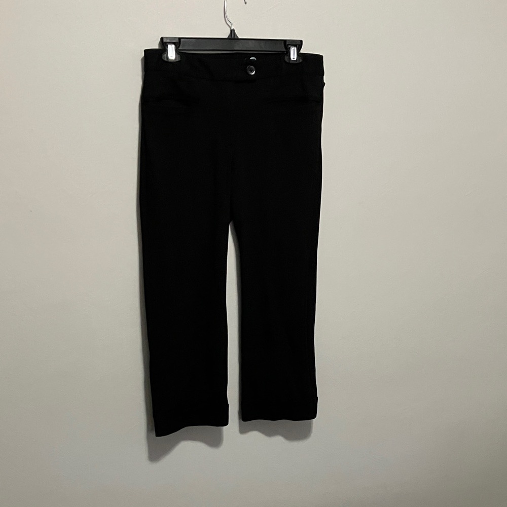 Betabrand Classic Black Petite Yoga dress pants